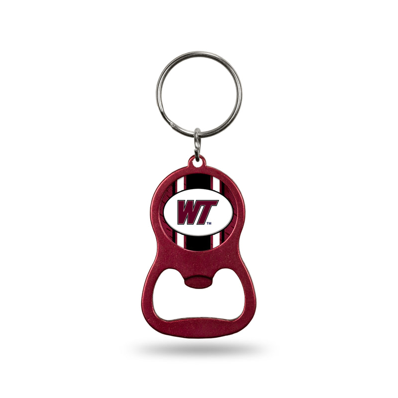 NCAA West Texas A&m Buffalos Metal Keychain - Beverage Bottle Opener With Key Ring - Pocket Size By Rico Industries
