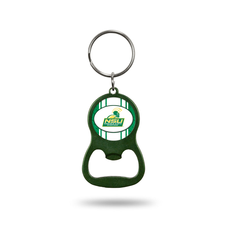NCAA Norfolk State Spartans Metal Keychain - Beverage Bottle Opener With Key Ring - Pocket Size By Rico Industries