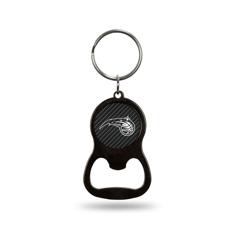 NBA Orlando Magic Metal Keychain - Beverage Bottle Opener With Key Ring - Pocket Size By Rico Industries