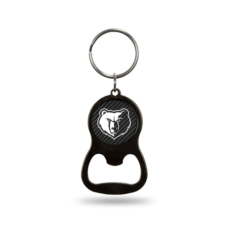 NBA Memphis Grizzlies Metal Keychain - Beverage Bottle Opener With Key Ring - Pocket Size By Rico Industries