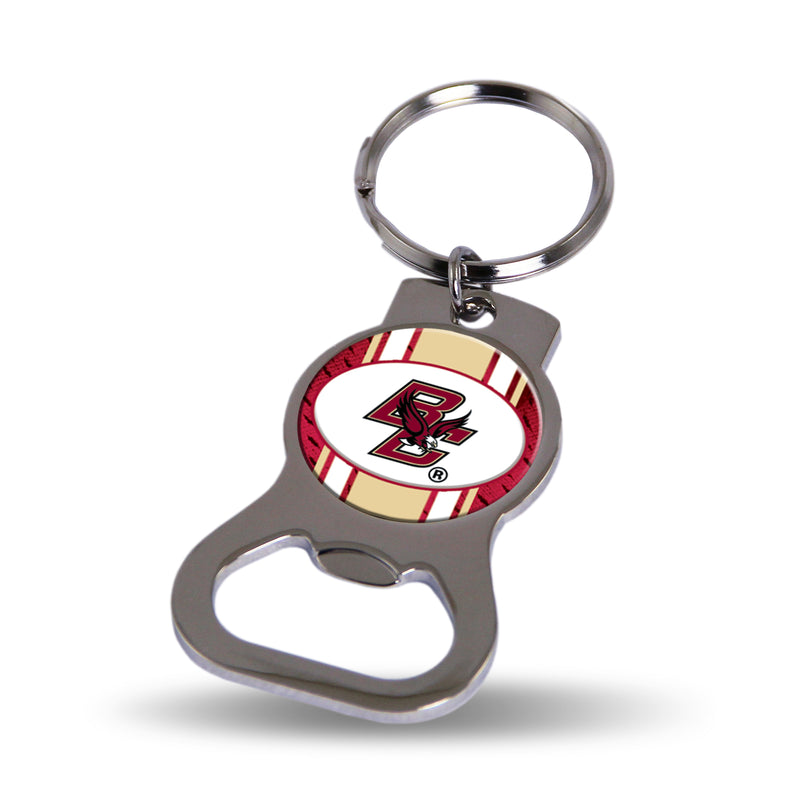 NCAA Boston College Eagles Metal Keychain - Beverage Bottle Opener With Key Ring - Pocket Size By Rico Industries