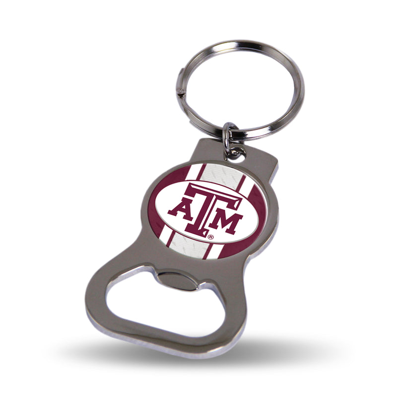 NCAA Texas A&M Aggies Metal Keychain - Beverage Bottle Opener With Key Ring - Pocket Size By Rico Industries