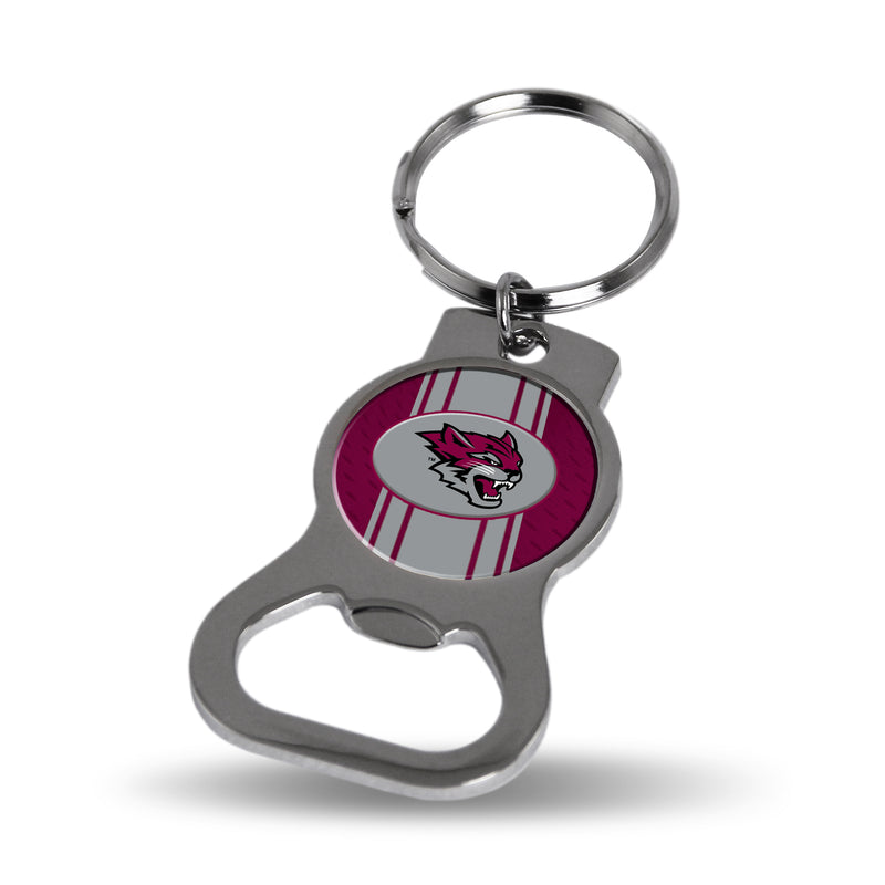 NCAA Cal State-Chico Wildcats Metal Keychain - Beverage Bottle Opener With Key Ring - Pocket Size By Rico Industries