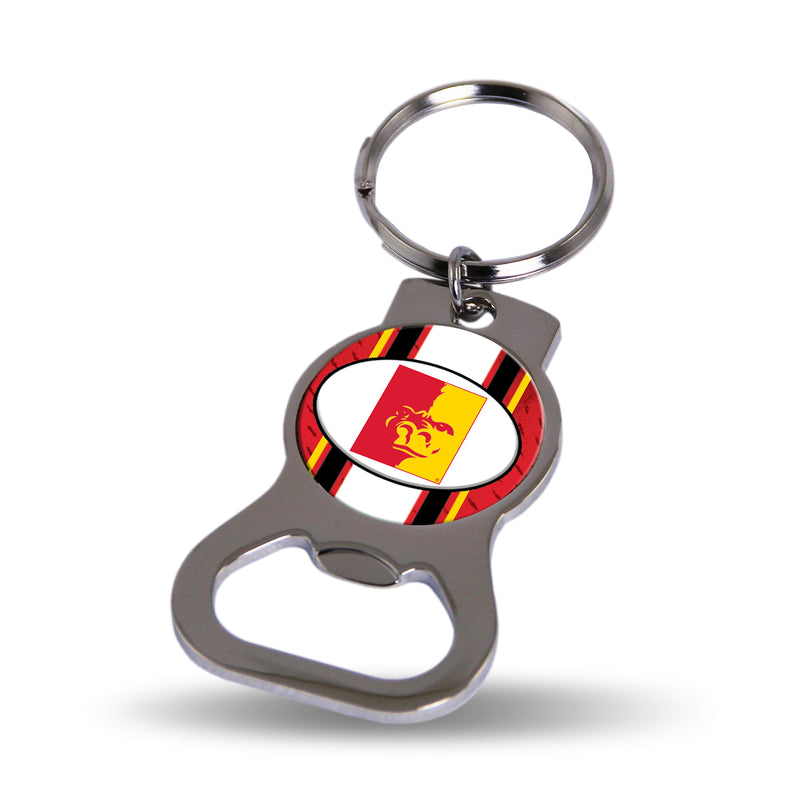 NCAA Pittsburg State Gorillas Metal Keychain - Beverage Bottle Opener With Key Ring - Pocket Size By Rico Industries