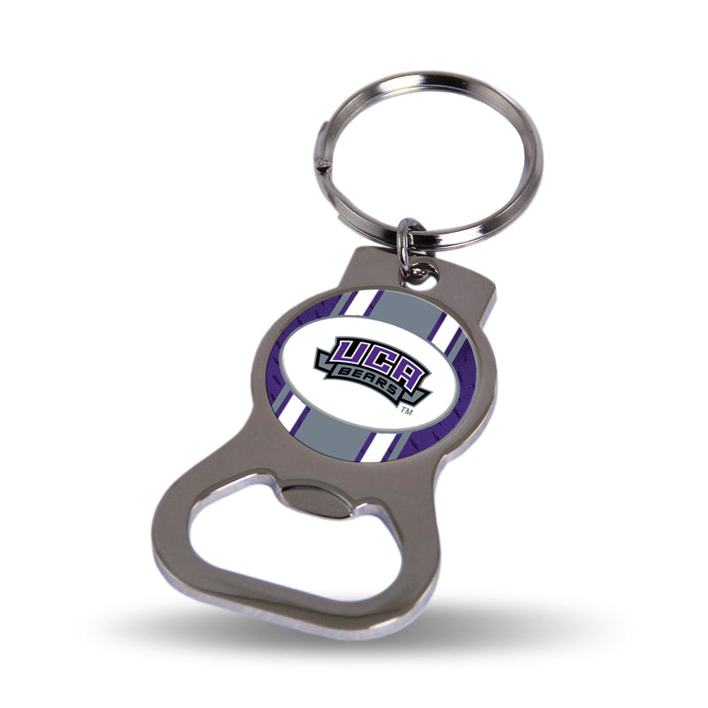 NCAA Central Arkansas Bears Metal Keychain - Beverage Bottle Opener With Key Ring - Pocket Size By Rico Industries