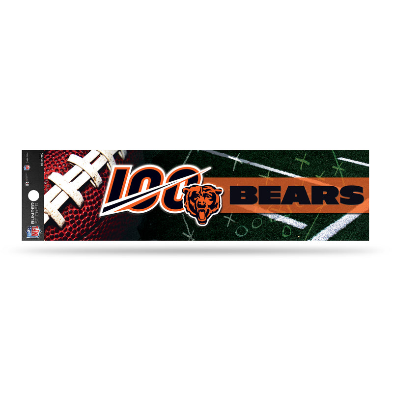 NFL Chicago Bears 3" x 12" Car/Truck/Jeep Bumper Sticker By Rico Industries