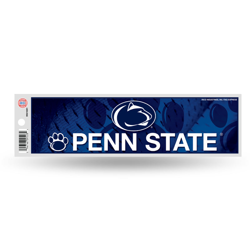 NCAA Penn State Nittany Lions 3" x 12" Car/Truck/Jeep Bumper Sticker By Rico Industries