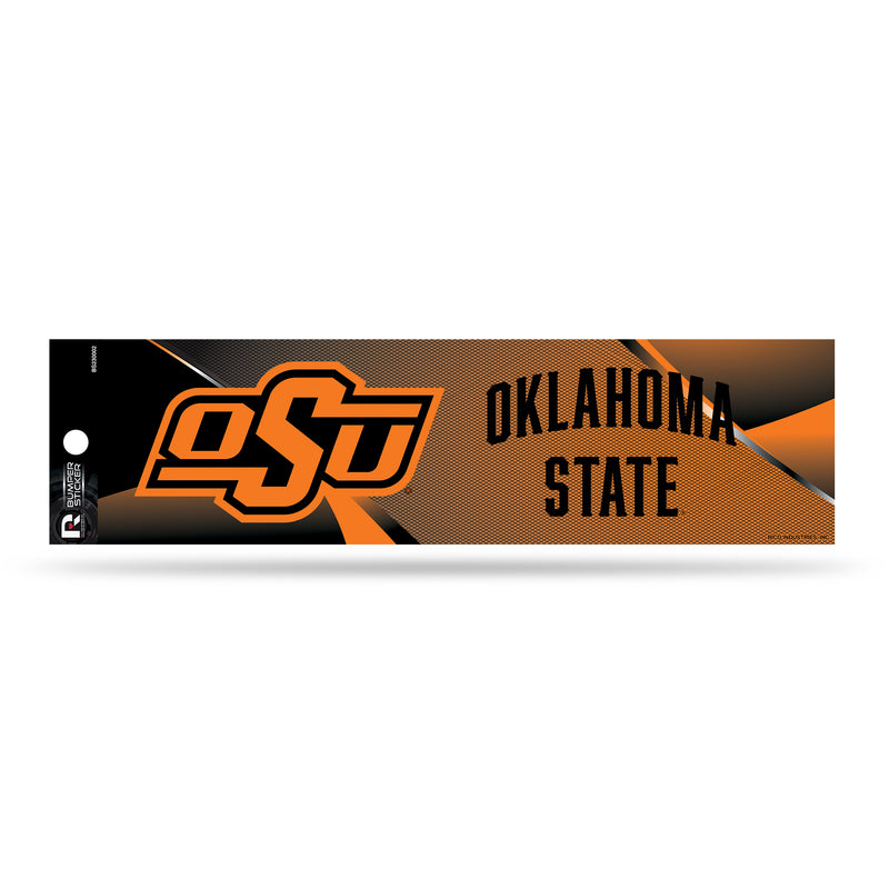 NCAA Oklahoma State Cowboys 3" x 12" Car/Truck/Jeep Bumper Sticker By Rico Industries