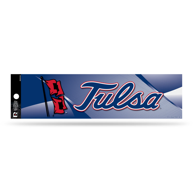 NCAA Tulsa Golden Hurricane 3" x 12" Car/Truck/Jeep Bumper Sticker By Rico Industries