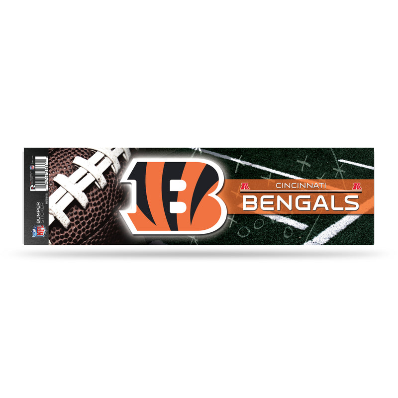 NFL Cincinnati Bengals 3" x 12" Car/Truck/Jeep Bumper Sticker By Rico Industries