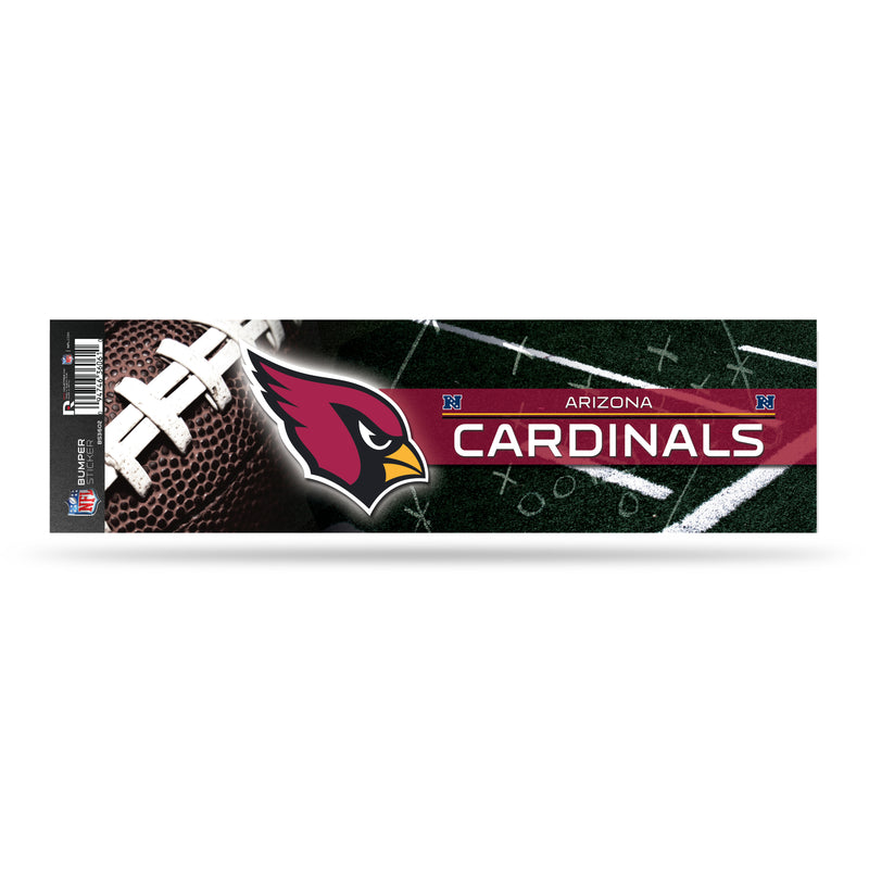 NFL Arizona Cardinals 3" x 12" Car/Truck/Jeep Bumper Sticker By Rico Industries