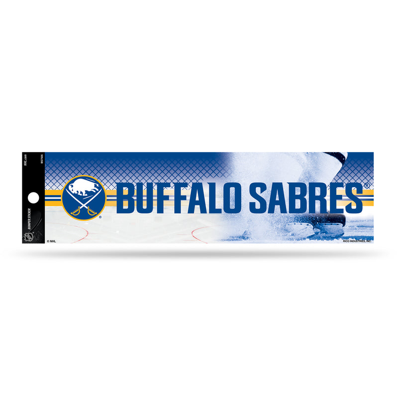 NHL Buffalo Sabres 3" x 12" Car/Truck/Jeep Bumper Sticker By Rico Industries