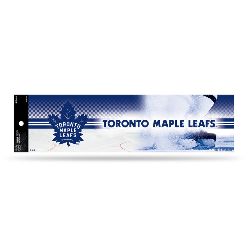 NHL Toronto Maple Leafs 3" x 12" Car/Truck/Jeep Bumper Sticker By Rico Industries