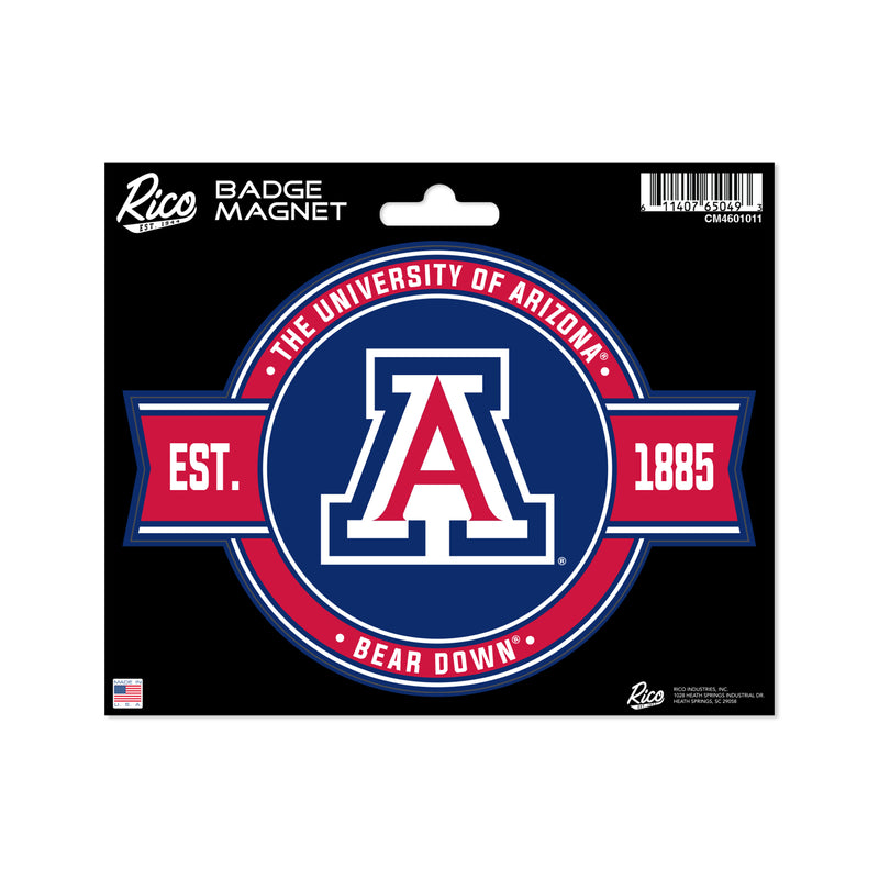 Arizona Wildcats Badge Magnet