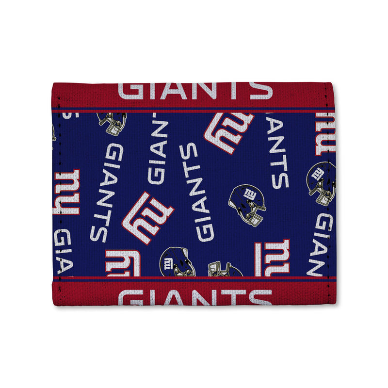 Giants - Ny Canvas Trifold Wallet