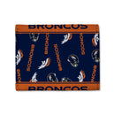 Broncos Canvas Trifold Wallet
