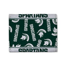 Michigan State Canvas Trifold Wallet