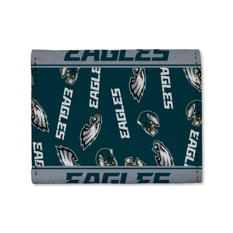 Eagles Canvas Trifold Wallet