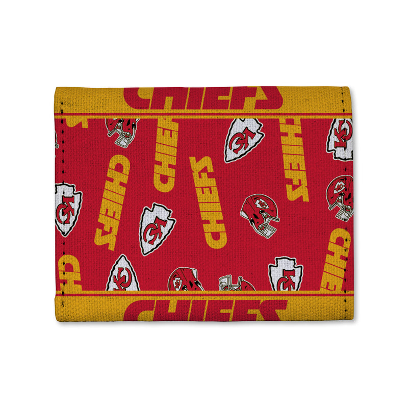 Chiefs Canvas Trifold Wallet