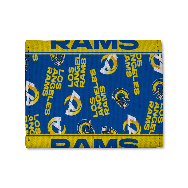 Rams Canvas Trifold Wallet