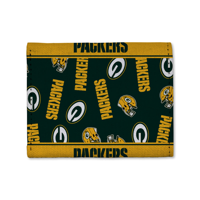 Packers Ridge Wallet Packers Canvas Trifold Wallet