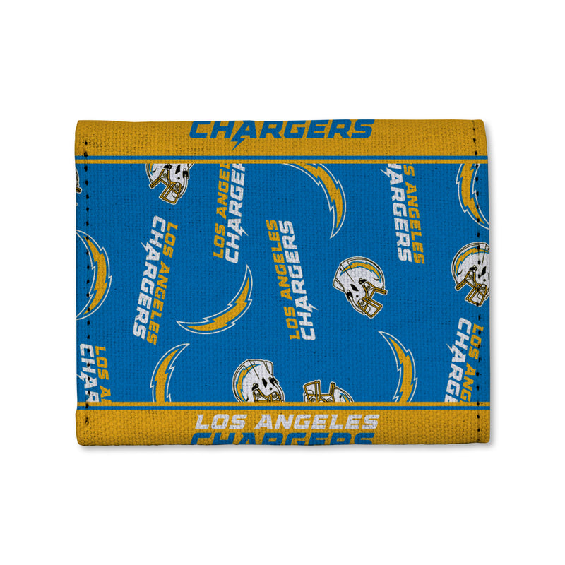 Chargers Canvas Trifold Wallet