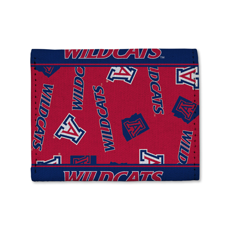 Arizona University Canvas Trifold Wallet
