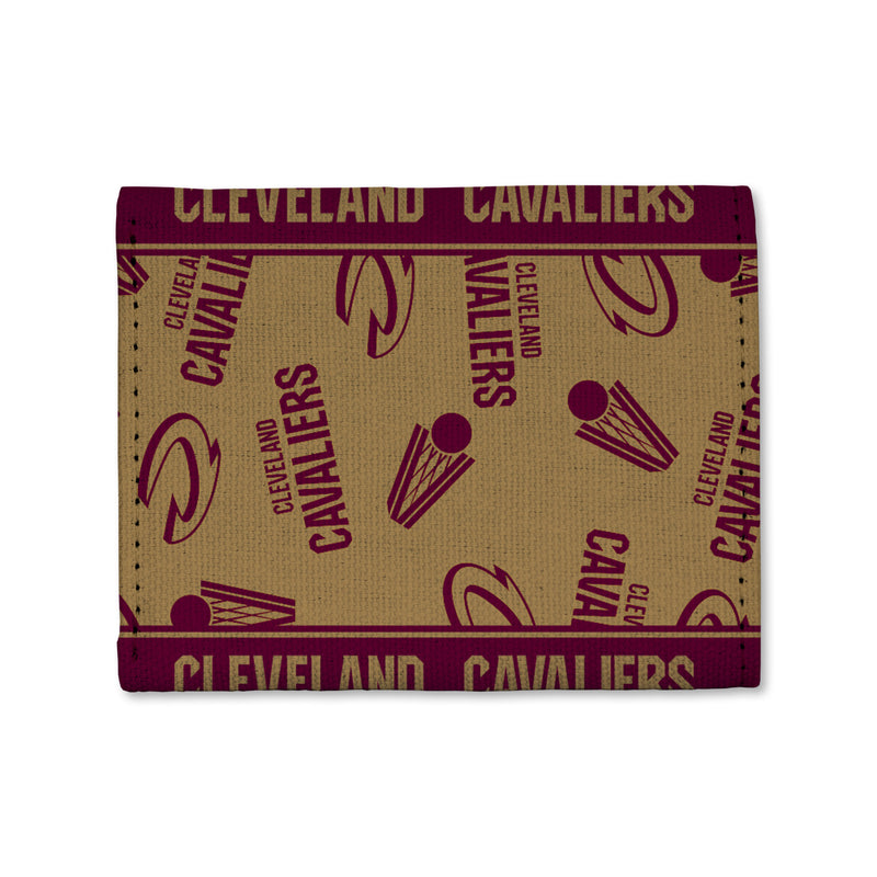 Cavaliers Canvas Trifold Wallet