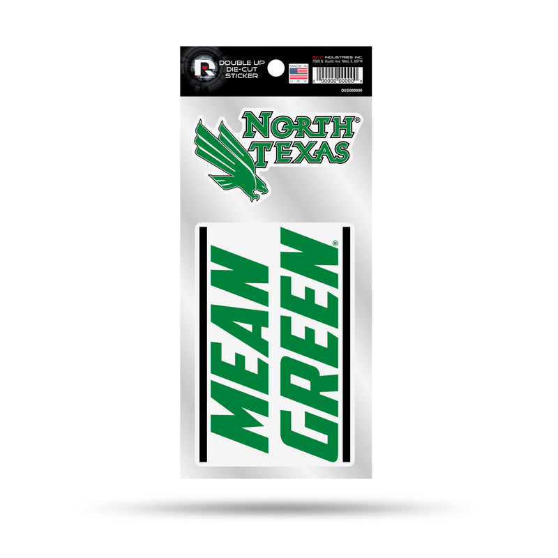 North Texas Double Up Die Cut Sticker