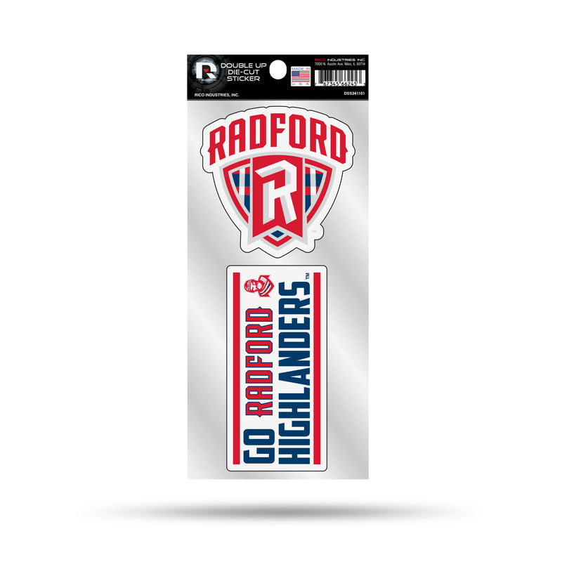 Radford Double Up Die Cut Sticker