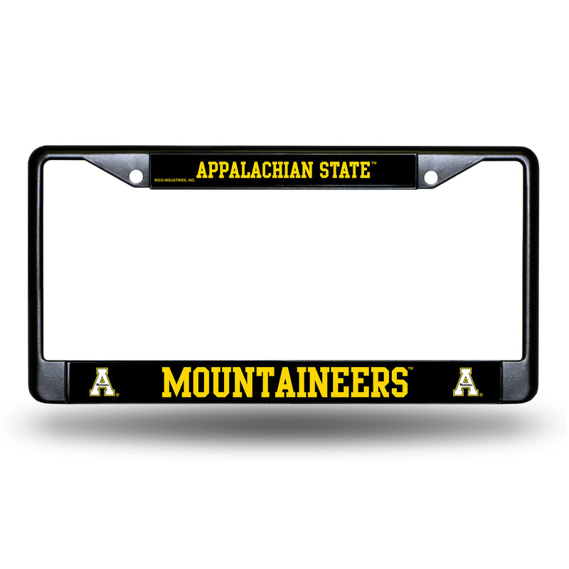 Appalachian State Black Chrome Frame