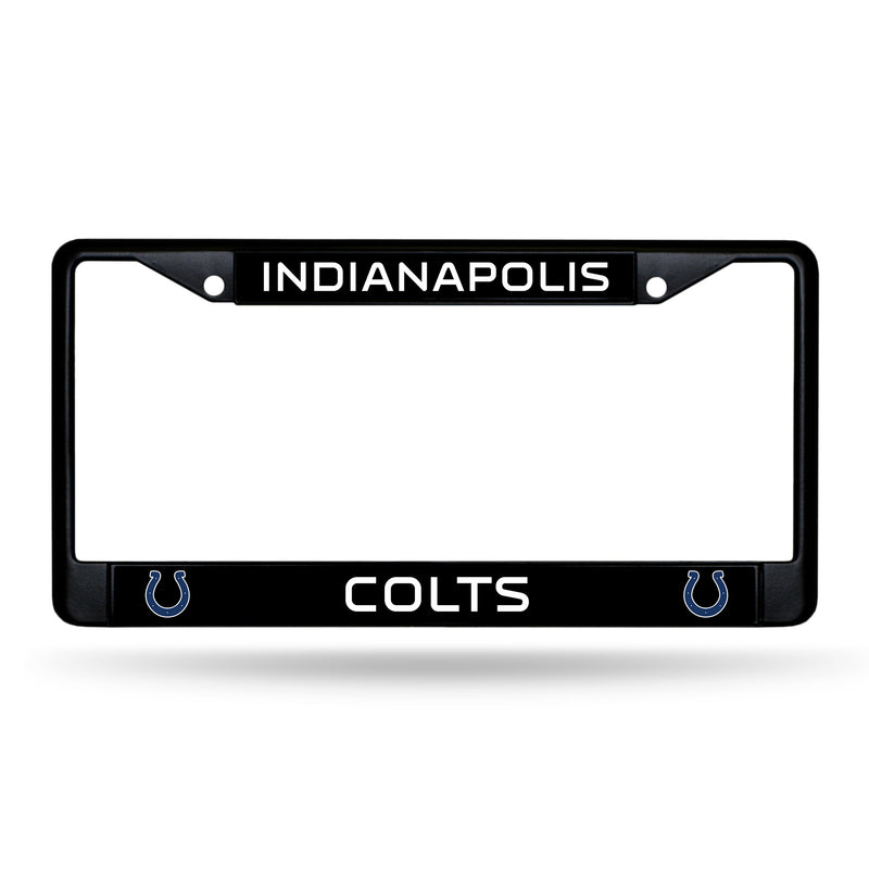 Indianapolis Colts Black Chrome Frame