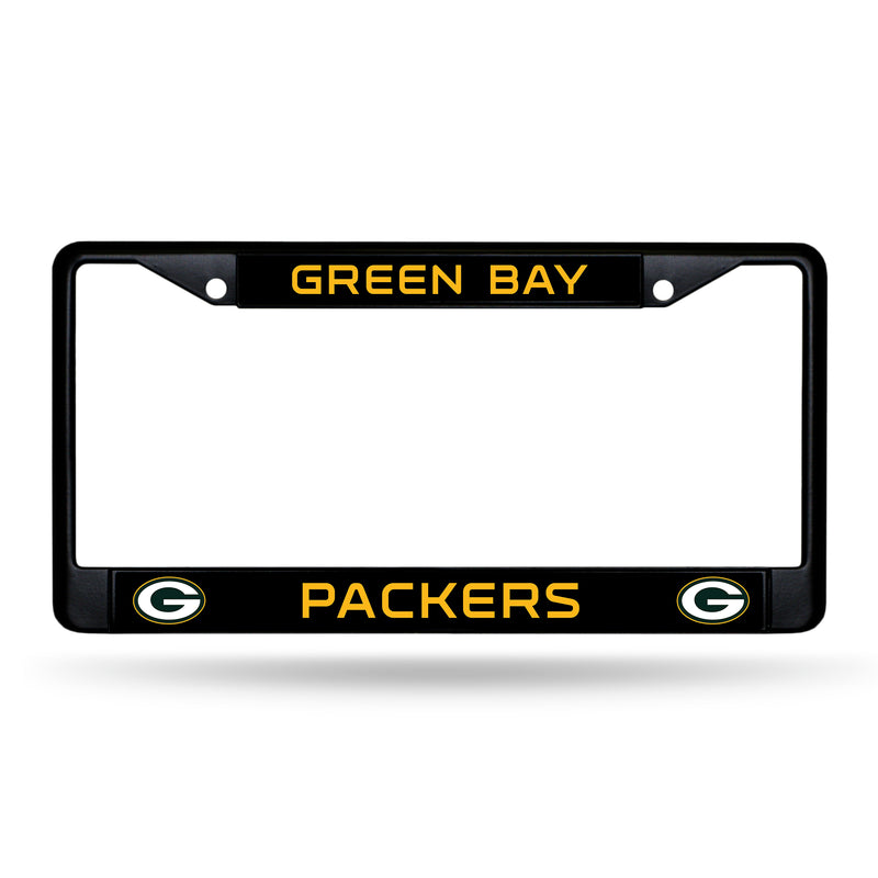 Packers Black Chrome Frame
