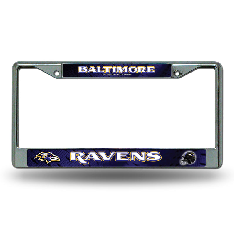 Baltimore Ravens Chrome Frame