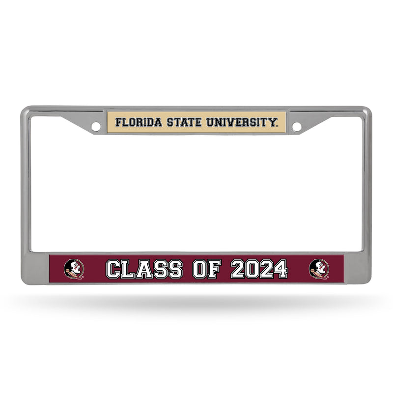 Florida State Class Of 2024 Chrome Frame (Decal Insert)