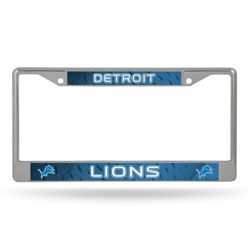 Detroit Lions Chrome Frames