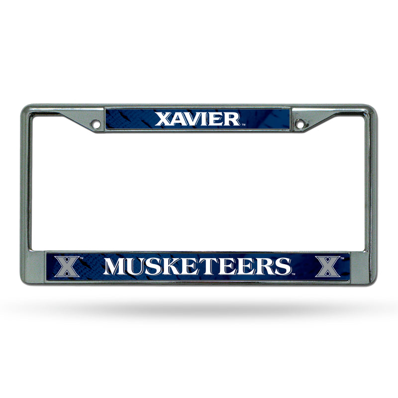 Xavier University Chrome Frame