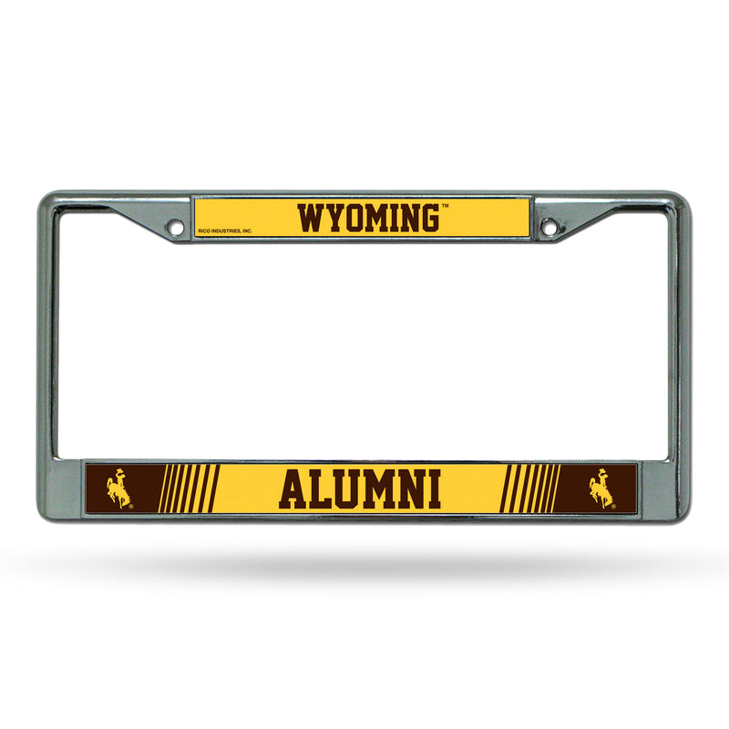 University Of Wyoming Alumni Chrome Fram