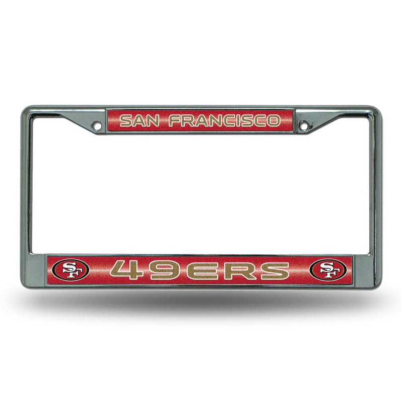 49ers Bling Chrome Frame