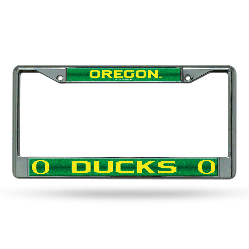 Oregon University Bling Chrome Frame