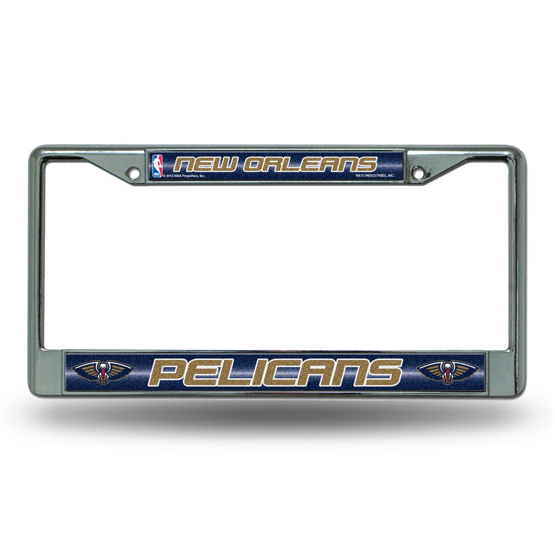 Pelicans Bling Chrome Frame