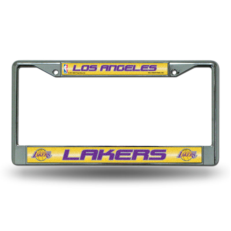 Lakers Bling Chrome Frame