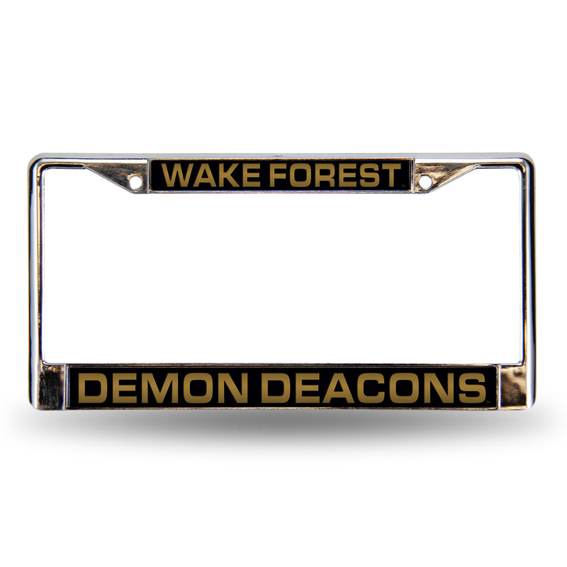 Wake Forest Blk Laser Chrome Frame