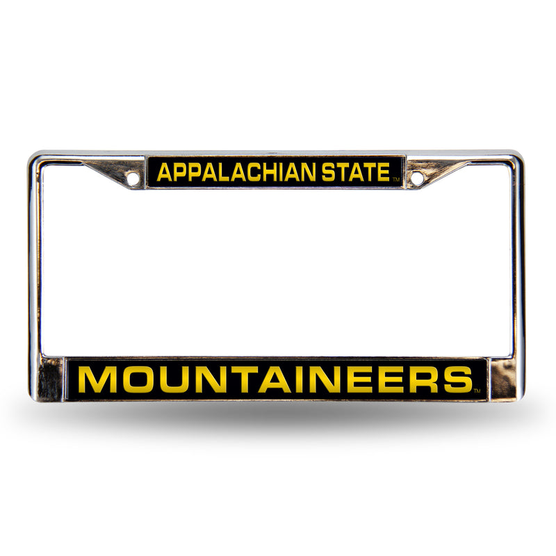 Appalachian St Laser Chrome Frame