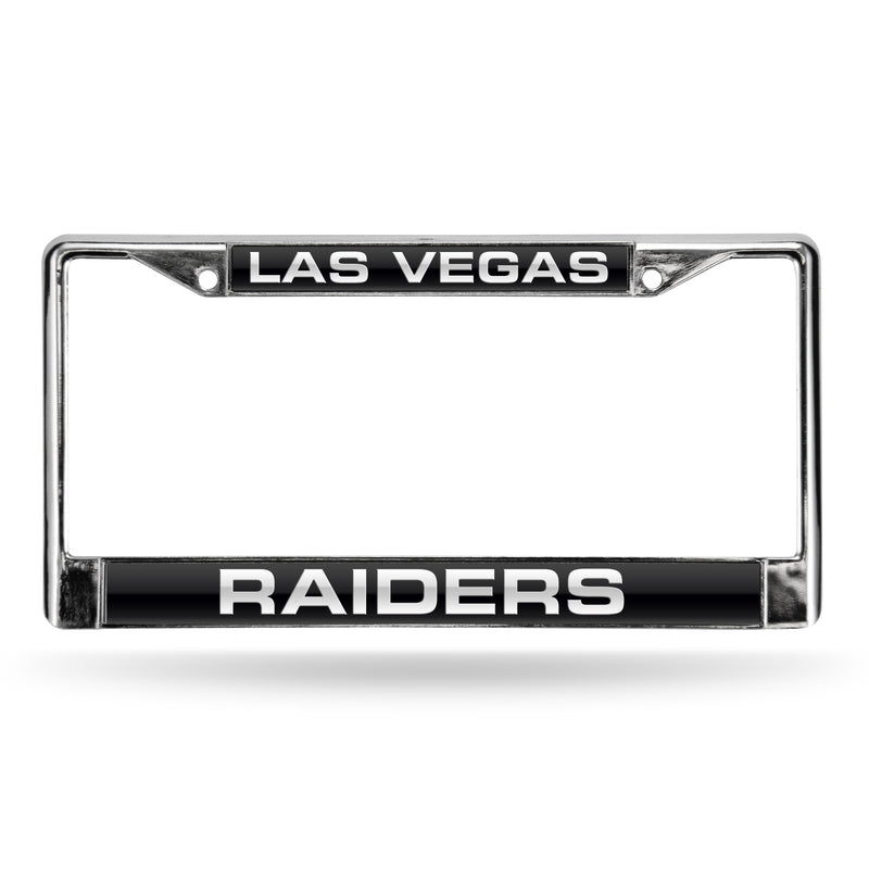Las Vegas Raiders Black Chrome Frame