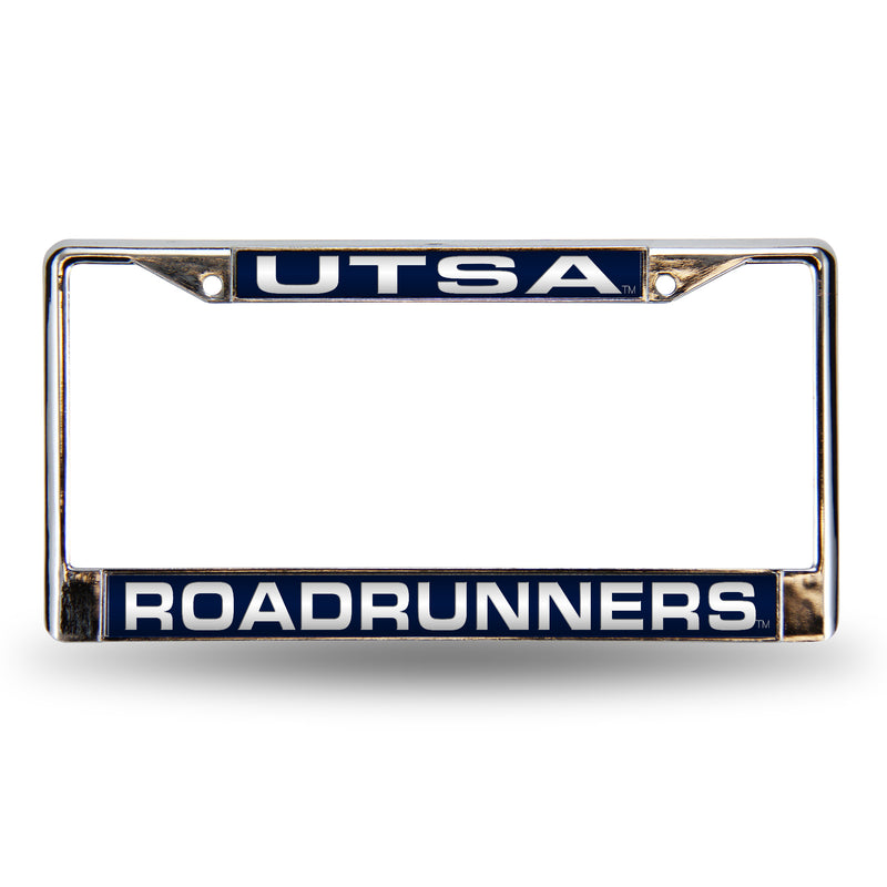 Texas-San Antonio Laser Chrome Frame