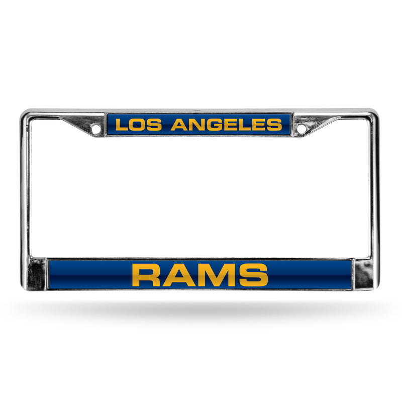 Rams Retro Laser Chrome Frame