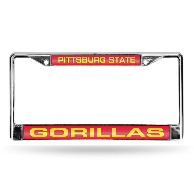 Pittsburg State Chrome Laser Frame