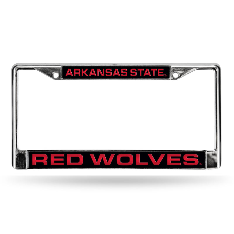 Arkansas St Laser Chrome Frame