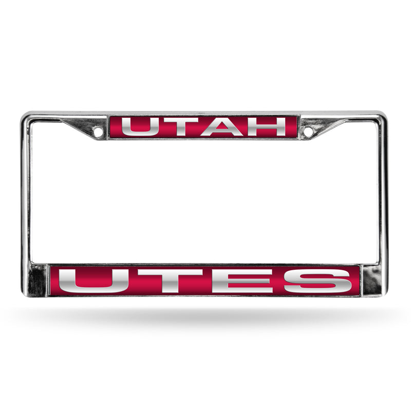 Utah Red Laser Chrome Frame